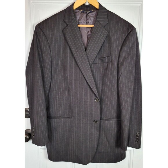 Brooks Brothers Estrato Trabaldo Togna 1840 Wool Blazer Size 45R/W40 FLAWED - Picture 1 of 13